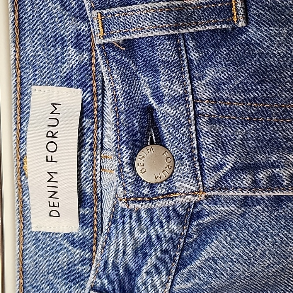 Aritzia 100% Cotton Denim Forum The '90S Iggy Lo-Rise Baggy Jeans Size 27 - Picture 5 of 16